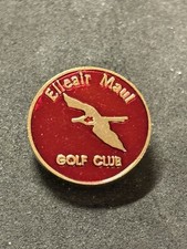 Rare Elleair Maui Golf Club 3/4" Brass Stem Golf Marker - Maui, HI - A Beauty 