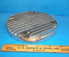 Vintage Hot Rod - 5 12 X 1 Finned Aluminum Cover - Exhaust - Floor Cover