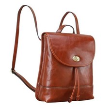 Italian Full Grains Leather Convertible Backpack Purse for Women | Eco