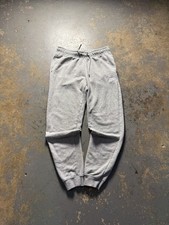 Vintage Nike Y2K Grunge Gray Essential Baggy Jogger Sweatpants-Size S