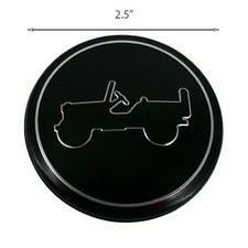 Jeep Wrangler Gladiator Wheel Center Cap 68550767 Genuine Oem Black 9179 2.5