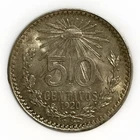 1920 Mexico 50 Centavos Silver — photo from another recent sale