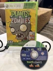 Plants vs. Zombies (Microsoft Xbox 360, 2010) No Manual MINT Disc! Works! Fun!