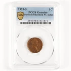 1923-S Lincoln Wheat Cent 1c AU Details PCGS *Sharp Strike! 31306