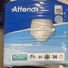 Attends Incontinence Pants XL Ultimate Absorbency
