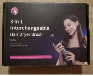 3 Dans 1 Brosse à cheveux interchangeable