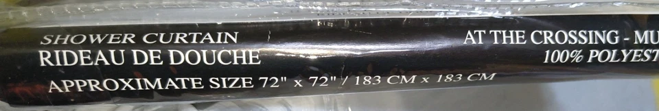 🦌Cortina de ducha de tela creativa Bath Hautman Brothers Lodge At The Crossing  Foto 3 de 3