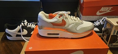 Nile Air Max 1 PRM Size 10 Mens White Red Chili
