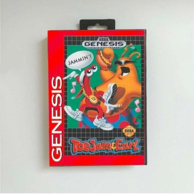 ToeJam & Earl - ROM Video Game Console Card Cartridge for GENESIS