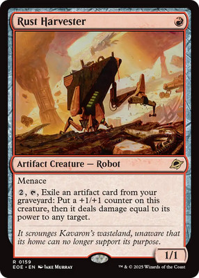 Rust Harvester (REGULAR) x1 - MTG Edge of Eternities EOE #159