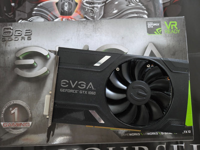 EVGA NVIDIA GeForce GTX 1060 6GB GDDR5 Graphics Card -  06G-P4-6163-KR