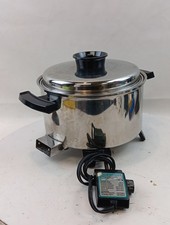 TowneCraft 5 Qt Electric Stainless Multi- coo...