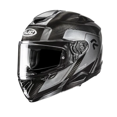 HJC RPHA 72 Carbon Fynex MC-5 schwarz Integral Helm mit Sonnenblende L helmet - Bild 1 von 3