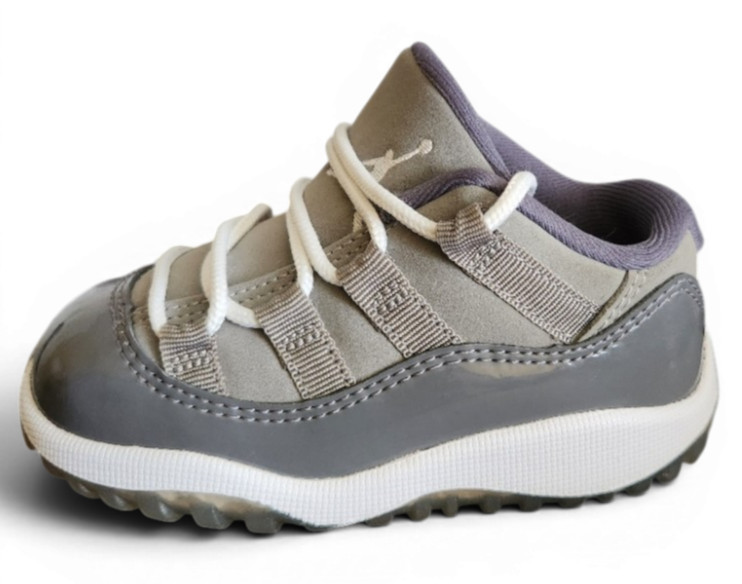 Nike Jordan 11 Retro Low Toddler Little Flex Cool Grey Sz 6C (Style 505836-003)