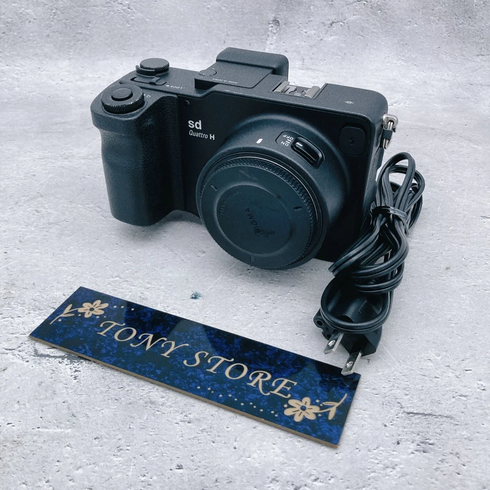 Sigma sd Quattro H 45.0MP Mirrorless Compact Digital Camera Black Tested japan - Image 3 of 4