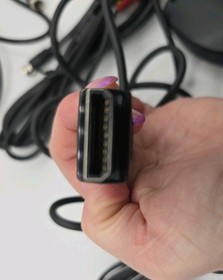 SEGA Saturn MK-80000 Console Controller Cables RF Converter W/Game COMPLETE *VE