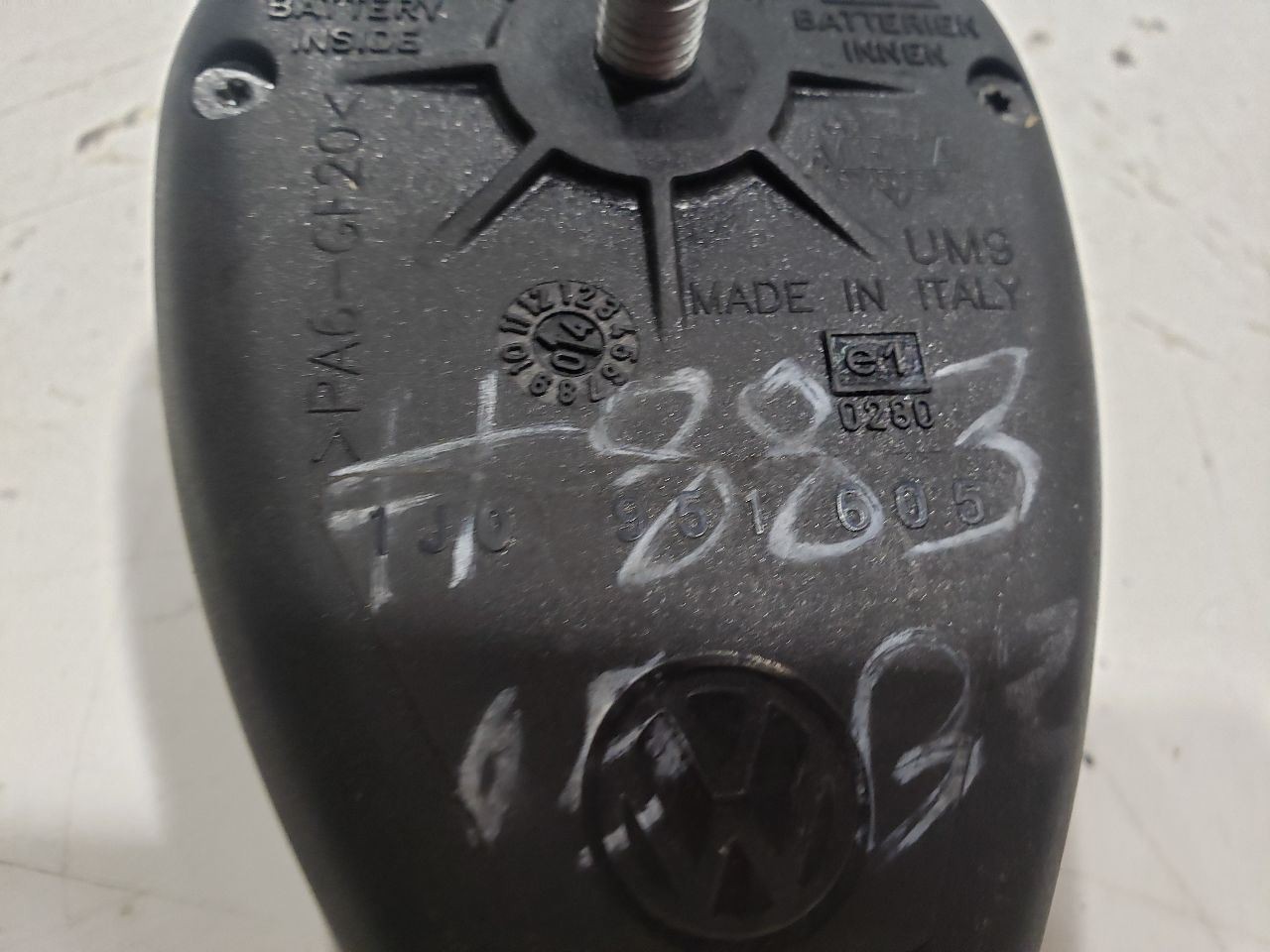 Anti-Theft Alarm Siren Horn - 2005 Bentley Continental GT - OEM 1J0951605