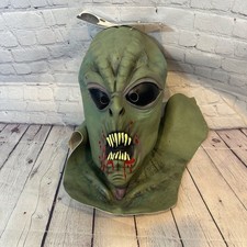 Glowing Alien Halloween Costume Mask NWT