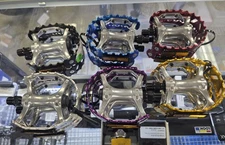 SE Bikes Bear Trap Alloy Pedals 9/16" Boron Steel Axle. 6 Colors available 