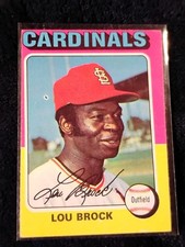 1975 Topps - Lou Brock #540