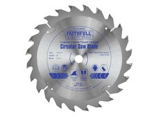 Image of Faithfull TCT Cordless Trimsaw Blade 136 x 10mm x 24T POS FAIZ13624C
