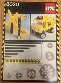 LEGO Technic Universal Building Set 8020 Boxed Set + 8700 Motor Set Complete