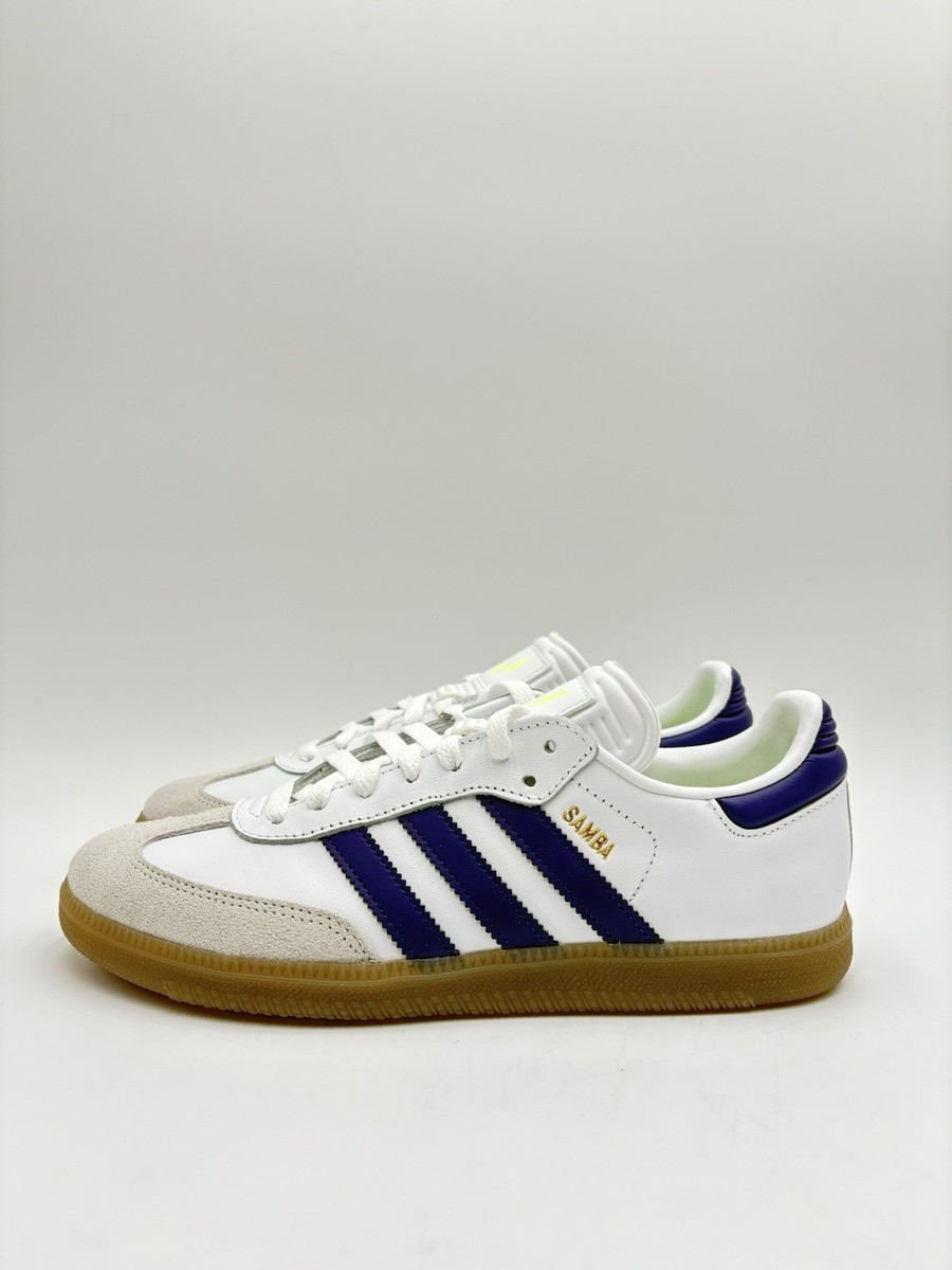adidas gazelle silver green womens Adidas Skateboarding Samba ADV Shoe - White/Purple