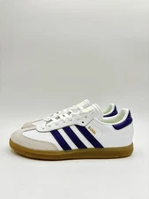 Adidas Men's Samba Messi Soccer Multiple Sizes White/Purple |IH8161|