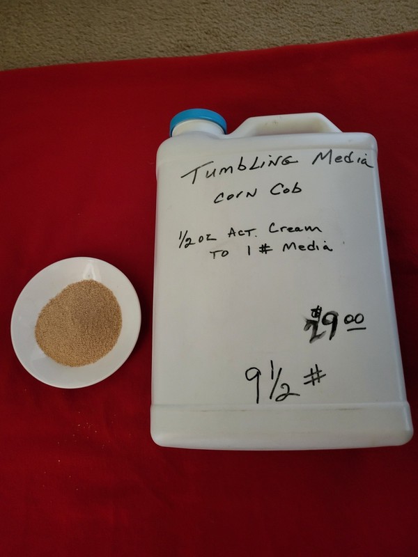 Corn Cob Media  - 9-1/2 Lbs. for Case Tumbling, Ammo Reloading and Shooting