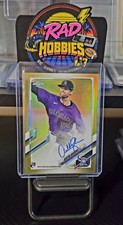 2021 Topps Chrome - ASHTON GOUDEAU - Gold Refractor Auto RC /50 Colorado Rockies