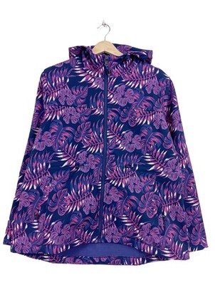 PERFECT EFFECT Softshelljacke Damen Jacke Gr. DE 42 lila Casual-Look