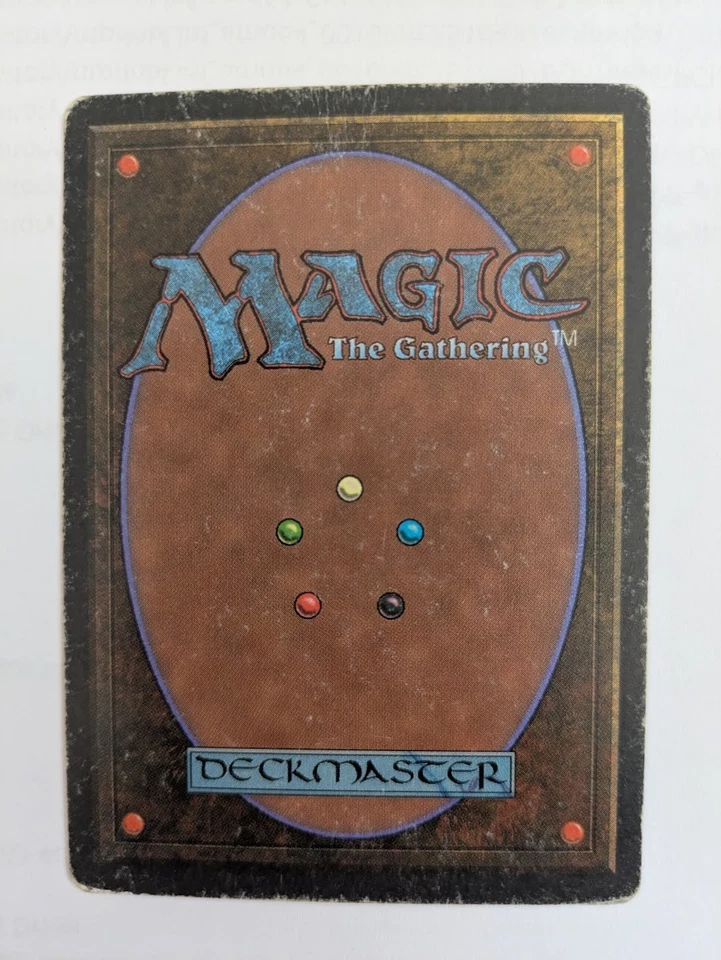 Library of Alexandria Arabian Nights MTG Heavily played Free shipping w tracking - Image 2 of 2