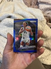 2025 Panini Prizm Kayla Thornton #17 Blue /199 Golden State Valkyries WNBA