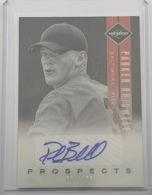 2011 Panini Limited - Prospects Parker Bridwell #18 Signatures /699 (AU, RC)