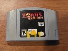 RARE Worms Armageddon N64 ( Nintendo 64) Cart Only ! Cartridge Only! Authentic