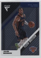 2022-23 Panini Flux Flow Motion Jalen Brunson #15 16sg