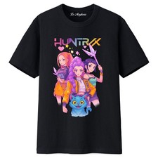 Maglietta delle HUNTRIX Kira, Rumi e Zoey per bambina 100% cotone serie TV V2