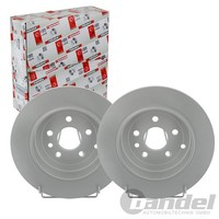 2X Ferodo 302Mm Bremsscheiben Voll Hinten Passend FüR Land Rover Freelander | DD