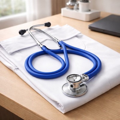 ADC STETHOSCOPE Purple PATENT # 114444 28 INCH