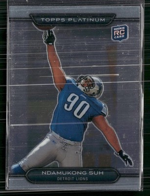 2010 Topps Platinum #107 Ndamukong Suh Rookie