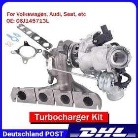 06J145713L Für Seat Audi Q3 Skoda VW Turbolader Abgasturbolader Neu Mit Dichtung