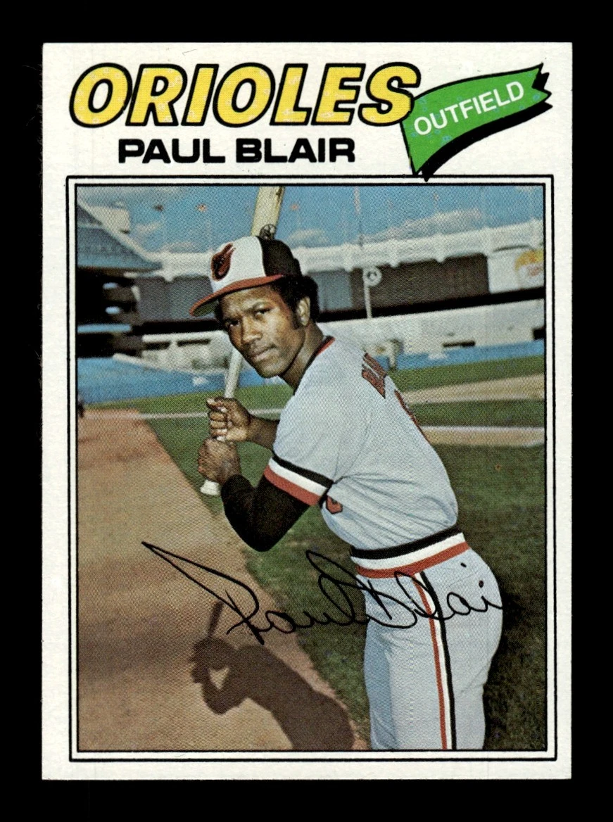 1977 Topps Set Break #313 Paul Blair NM/MT or NICER *BNCARDS*