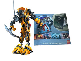 LEGO Bionicle Keetongu 8755 Metru Nui Movie Keetorange Rhotuka Spinner Kanohi