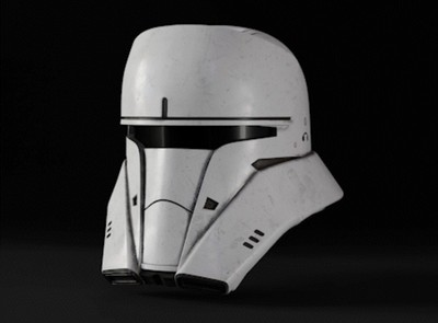 Imperial Tank Trooper Helm Star Wars Life Size | 3D Cosplay Prop DIY Kit Helmet
