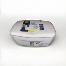 OXO Tot Perfect Pull Baby Wipes Dispenser White Weighted New W/O Box