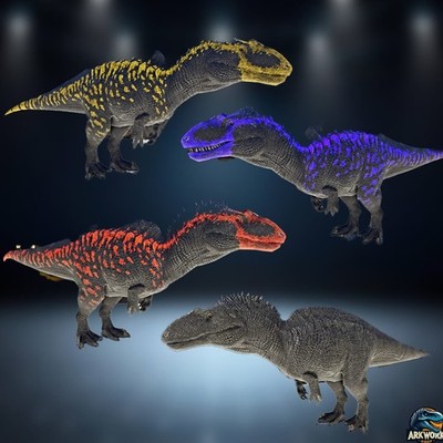  ARK Survival Ascended New Acrocanthosaurus Top Stats PVE PS5/XBOX/PC