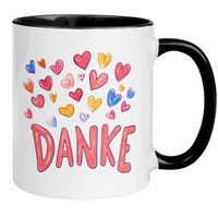 Tasse Danke – „Danke Mit Ganz Viel Herz“ – DankeschöN Geschenk Kollegen/Kollegin