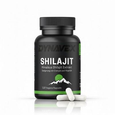 SHILAJIT - 20.000 mg - Hochdosiert - 120 Vegane Kapseln - 100 % Vegan - Halal