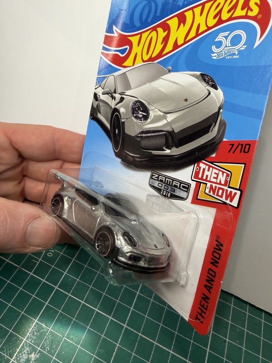 2018 Hot Wheels Porsche 911 Gt3 Rs Zamac 1/64 Scale Car - Walmart