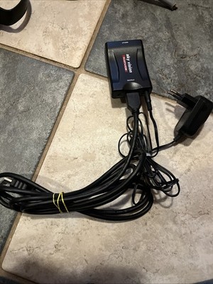 sky vision SCART auf HDMI Konverter, PAL, NTSC, 1080P, VHS, Xbox, PS3, schwarz
